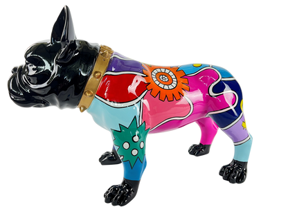 Pop Art French Bulldog Statue