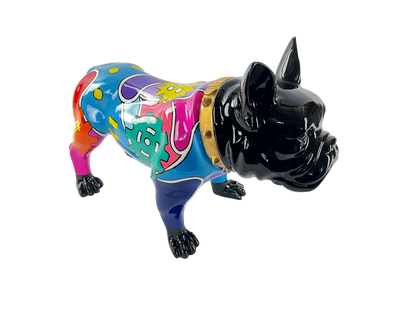 Pop Art French Bulldog Statue