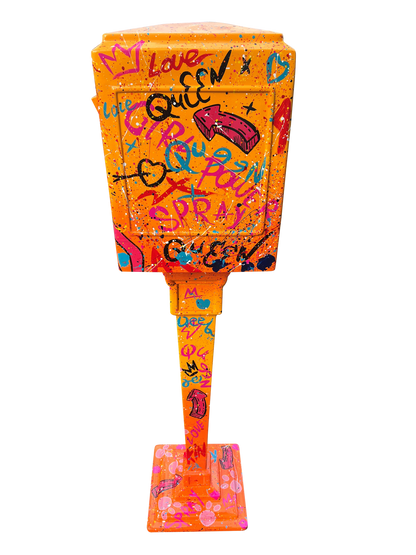 Graffiti Panther Postbox