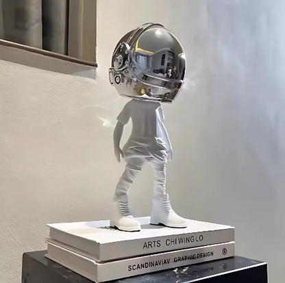 Astronaut Minimalist Sculpture