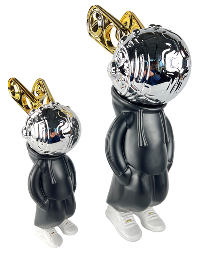 Galactic Bunny Sculpture