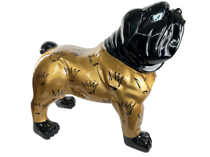 Royal Crown Bulldog Statue