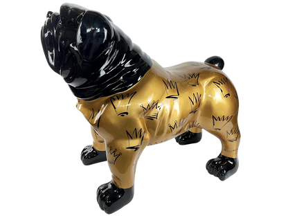 Royal Crown Bulldog Statue